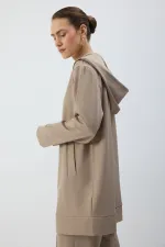 ZIPPED HOODED JACKET