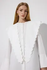 WIDE COLLAR POPLIN SHIRT WIDE COLLAR POPLIN SHIRT