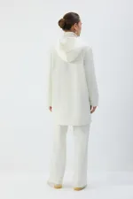 FERMUARLI KAPÜŞONLU CEKET