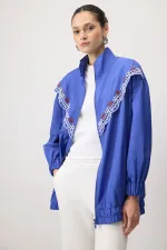 EMBROIDERED RAINCOAT