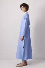 ROBE CHEMISE À RAYURES