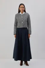 KAZAYAĞI DESEN YÜNLÜ KAŞE KABAN