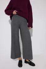 Modal blend flannel ribbed trousers Modal blend flannel ribbed trousers