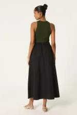 ELASTIC WAIST SKIRT ELASTIC WAIST SKIRT