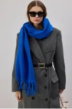 ÉCHARPE CHÂLE À FRANGES