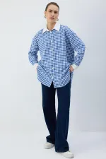 KAZAYAĞI DESENLİ TÜVİT GÖMLEK