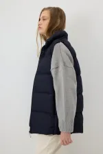 ZIPPED PUFFER VEST ZIPPED PUFFER VEST