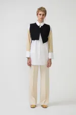 POPLIN SHIRT WITH BOLERO