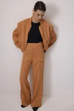 BOL PAÇA SATEN PANTOLON