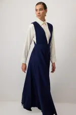 GILET EN CRÊPE PLISSÉ