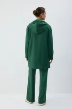 ZIPPED HOODED JACKET ZIPPED HOODED JACKET