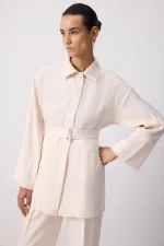 KEMERLİ GÖMLEK PANTOLON TAKIM