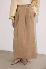 JUPE MAXI À BOUTONS