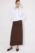 TAŞ İŞLEMELİ KISA GÖMLEK