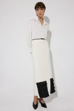 PİLE DETAYLI KREP ETEK