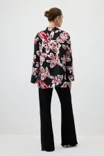 WIDE-CUFFS PATTERNED SHIRT WIDE-CUFFS PATTERNED SHIRT