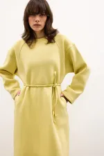 REGLAN KOL ÖRME ELBİSE