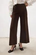 RIBBED PALAZZO TROUSERS RIBBED PALAZZO TROUSERS