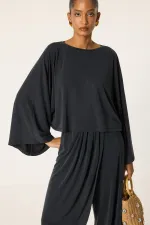 ÖRME ŞALVAR PANTOLON TAKIM