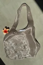 THICK STRAP ORGANZA BAG