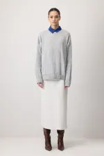 PULL OVERSize DE COULEUR UNI