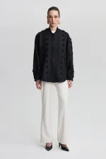 FLORAL LACE BOMBER JACKET FLORAL LACE BOMBER JACKET