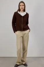 KISA BOY DÜĞMELİ TRİKO HIRKA