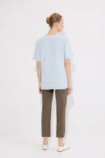 T-SHIRT BASIQUE À MANCHES COURTES