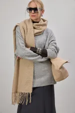 BİSİKLET YAKA OVERSİZE TRİKO KAZAK