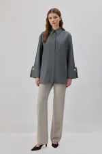 WIDE-CUFFS POPLIN SHIRT WIDE-CUFFS POPLIN SHIRT