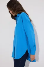 OVERSIZE KETEN GÖMLEK