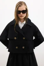 TRENCH COAT AND SKIRT SET