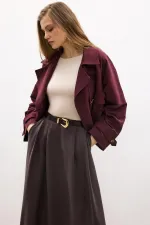 BODY À MANCHES LONGUES À COL BATEAU