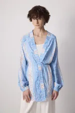 DESENLİ OVERSİZE KİMONO