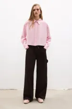 ÇİZGİLİ KISA GÖMLEK