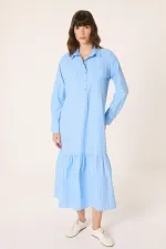 POPLİN GÖMLEK ELBİSE