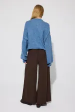BELİ LASTİKLİ CEPLİ GABARDİN PANTOLON