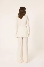 ENSEMBLE TUNIQUE ET PANTALON AVEC CEINTURE