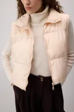 ZIPPED PUFFER VEST ZIPPED PUFFER VEST