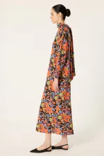 PATTERNED VISCOSE DRESS PATTERNED VISCOSE DRESS