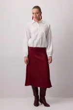 SATIN SKIRT SATIN SKIRT