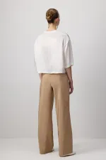 PİLELİ TAM BEL PANTOLON