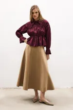 BÜZGÜLÜ FİYONK GÖMLEK