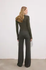 BODY À MANCHES LONGUES ET À MI-CHEVEUX