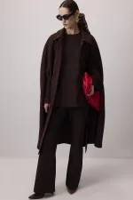 CREPE TUNIC WITH POCKETS CREPE TUNIC WITH POCKETS