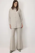 OVERSIZE CREPE SHIRT