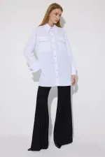 CHEMISE EN POPLINE TROKLU