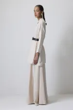 KETEN DOKULU GÖMLEK ETEK TAKIM