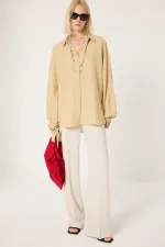 CHEMISE À MANCHES BALLON