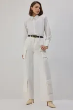 GABARDİN KARGO PANTOLON